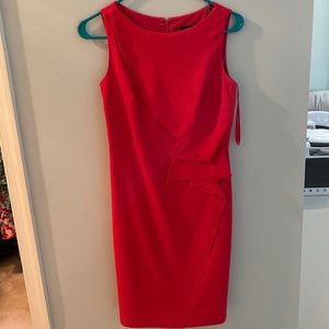 Ann Taylor Bright Pink Sheath Dress